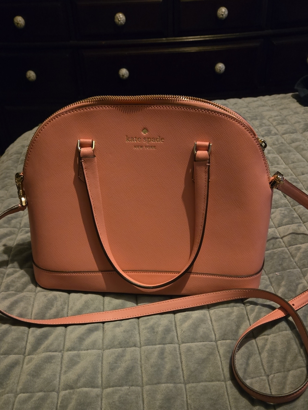 kate spade Coral Pink Dome Satchel